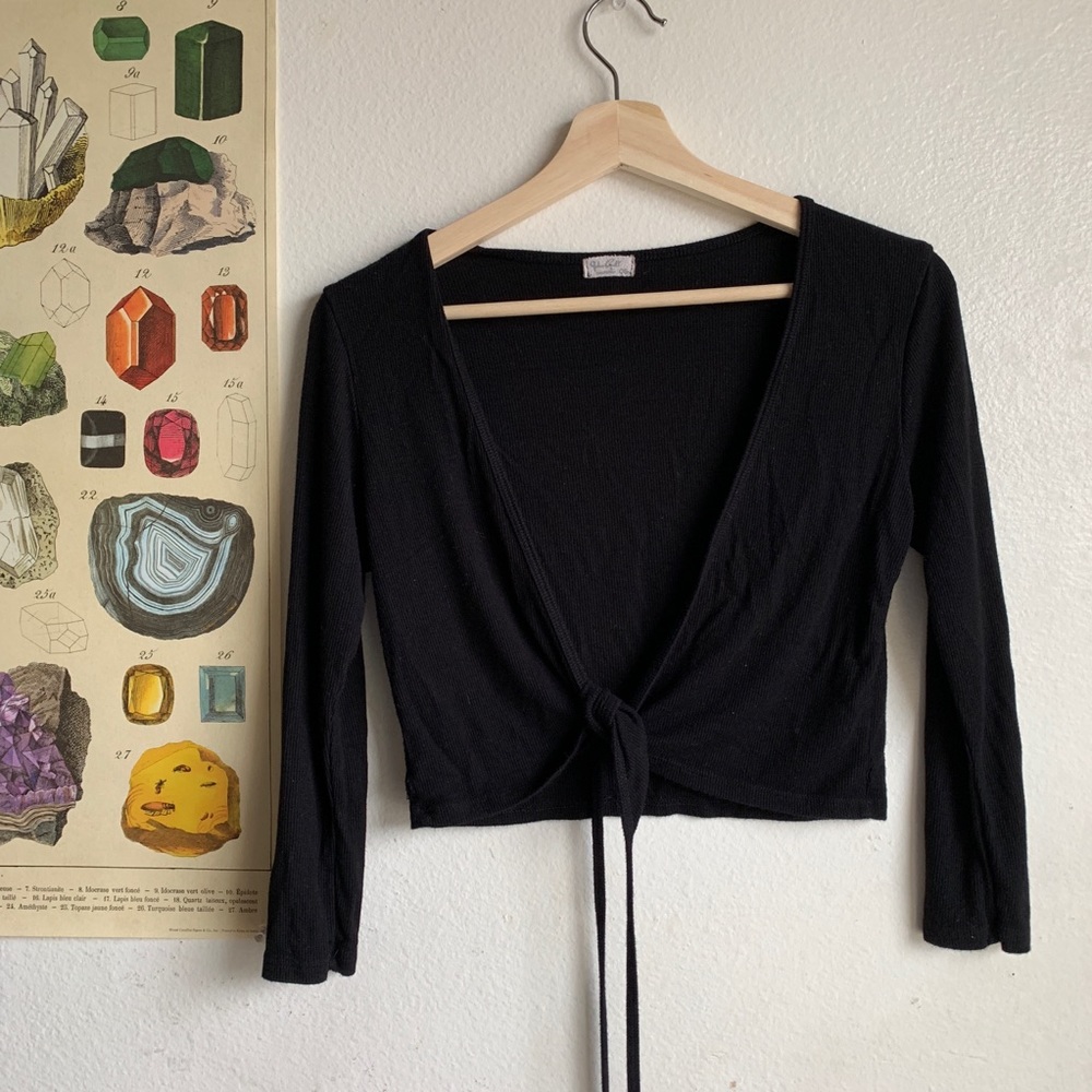 Brandy Melville Wrap Top